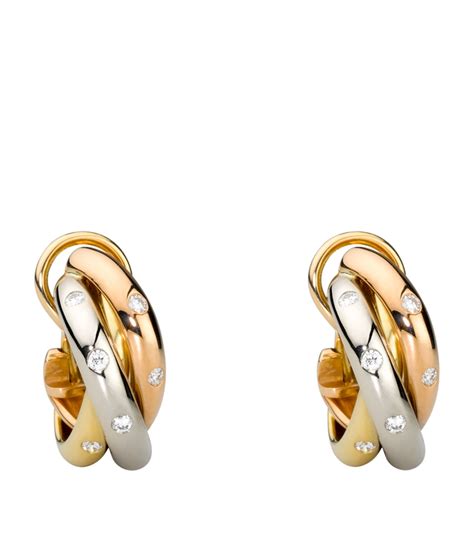 cartier trinity earrings replica|cartier trinity rings with diamonds.